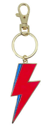 DAVID BOWIE - THUNDER METAL KEY CHAIN