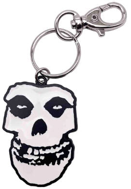 MISFITS - SKULL METAL KEY CHAIN