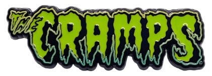 CRAMPS - CRAMPS CUT OUT (BIG) ENAMEL PIN