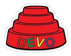 DEVO - DOME STICKER