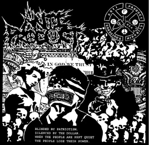 ANTI PRODUCT - BLINDED BY PATRIOTISM BACK PATCH