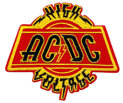 AC/DC - HIGH VOLTAGE EMBROIDERED PATCH