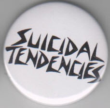 SUICIDAL TENDENCIES - SUICIDAL TENDENCIES 2.25" BIG BUTTON