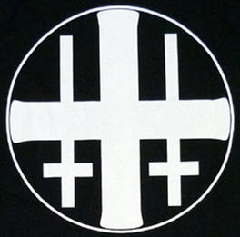 MAYHEM - LOGO 1" BUTTON