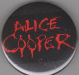 ALICE COOPER - ALICE COOPER 2.25" BIG BUTTON