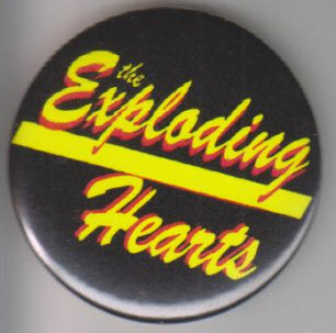 EXPLODING HEARTS - EXPLODING HEARTS 2.25" BIG BUTTON