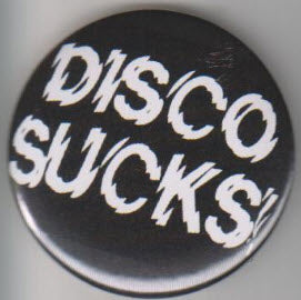 BIG BUTTON - DISCO SUCKS 2.25" BIG BUTTON
