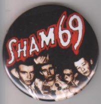 SHAM 69 - BAND PICT 2.25" BIG BUTTON