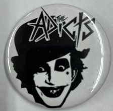 ADICTS - MONKEY W/ ADICTS 2.25" BIG BUTTON