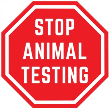 1" BUTTON - STOP ANIMAL TESTING