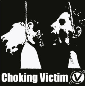 CHOKING VICTIM - HANGING 1" BUTTON