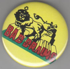 BAD BRAINS - LOGO (LION) 2.25" BIG BUTTON
