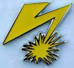 BAD BRAINS - THUNDER ENAMEL PIN BADGE