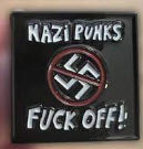 DEAD KENNEDYS - NAZI PUNKS FUCK OFF ENAMEL PIN BADGE