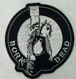 BORN DEAD - LOGO EMBROIDERED PATCH