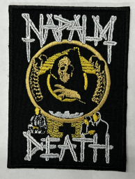 NAPALM DEATH - SCUM EMBROIDERED PATCH