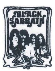 BLACK SABBATH - POSTER EMBROIDERED PATCH