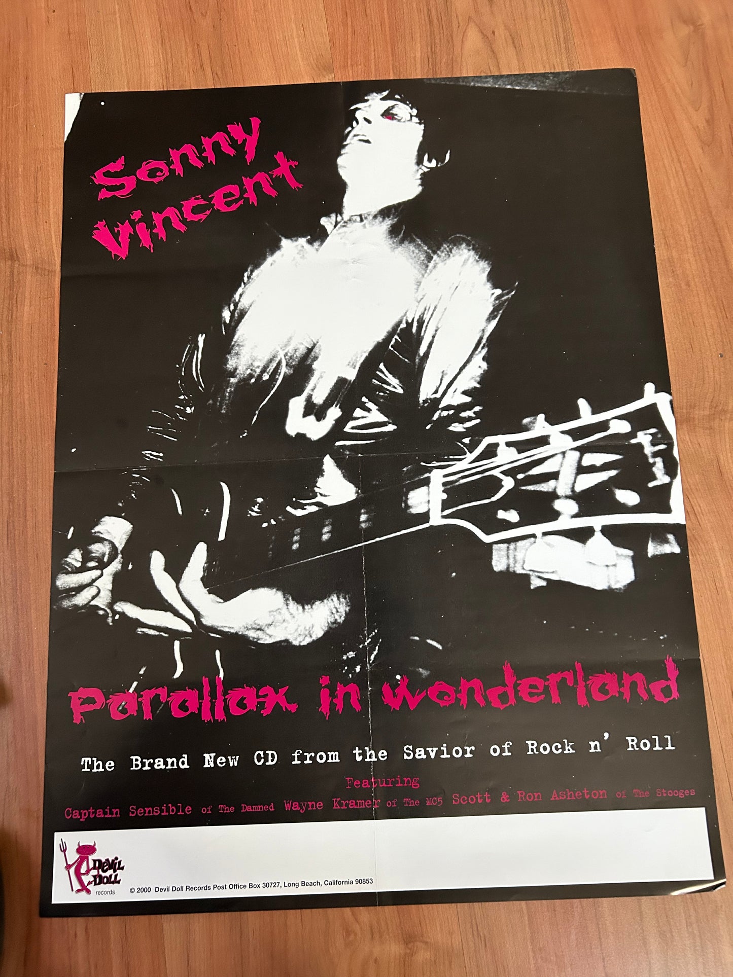 SONNY VINCENT - PARALLAX IN WONDERLAND POSTER