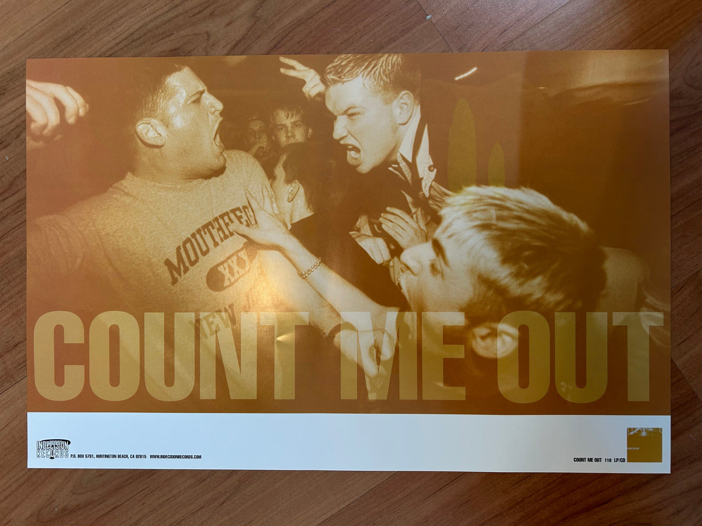 COUNT ME OUT POSTER