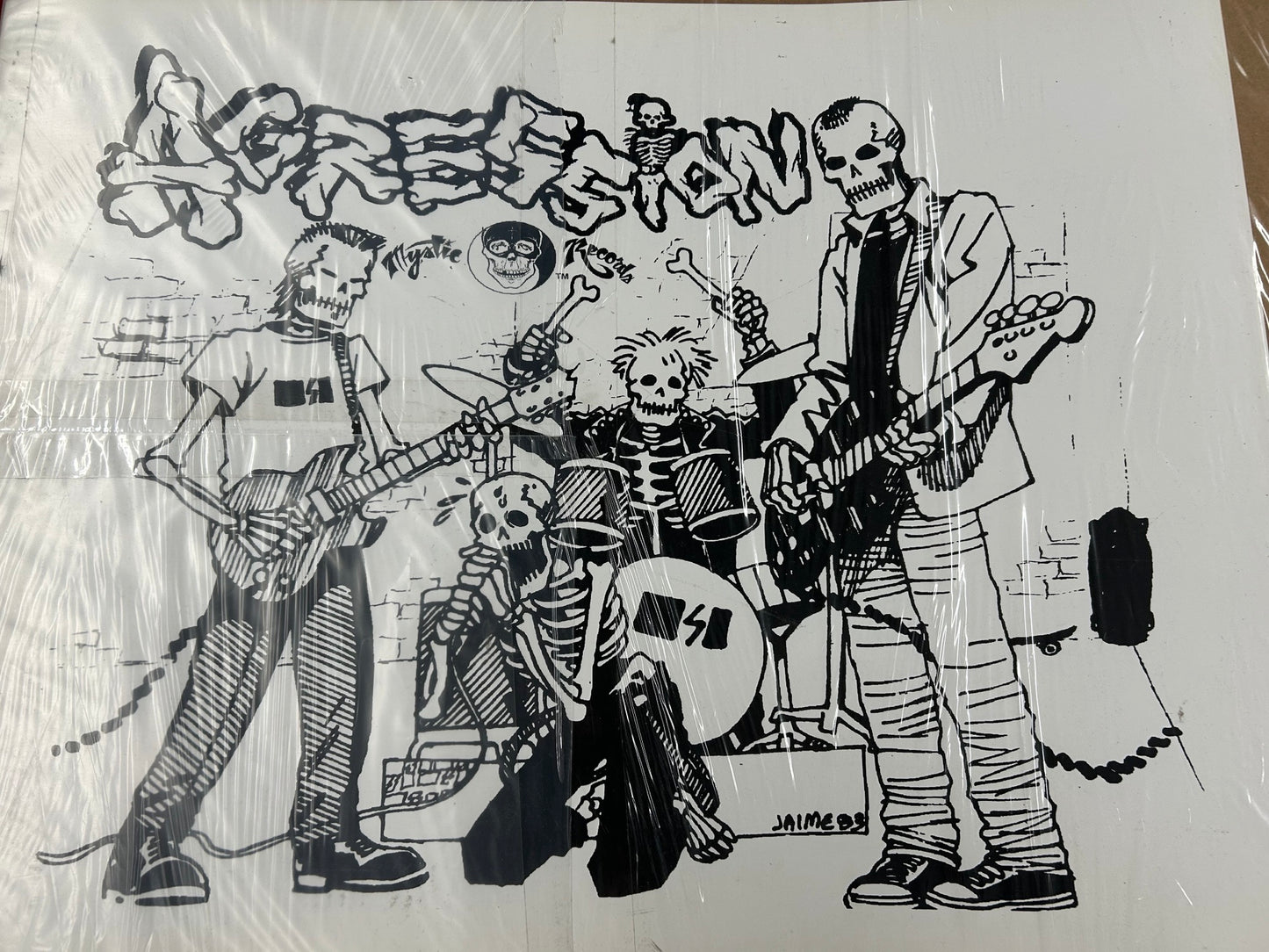 AGRESSION - LOCAL ONLY POSTER (19"X25")