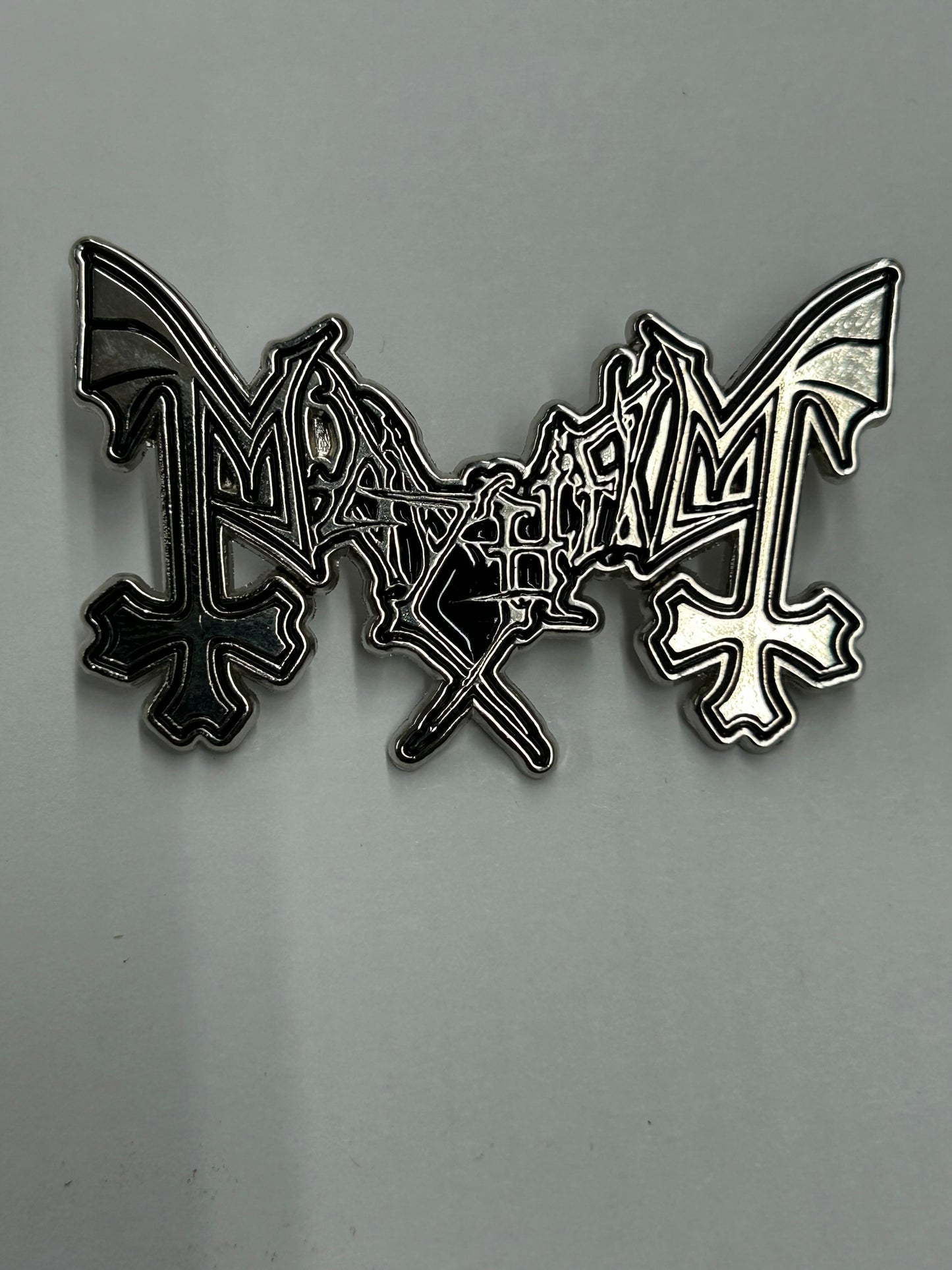 MAYHEM - MAYHEM METAL PIN
