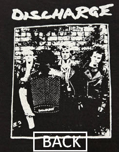 DISCHARGE - 3 SKULLS TEE SHIRT