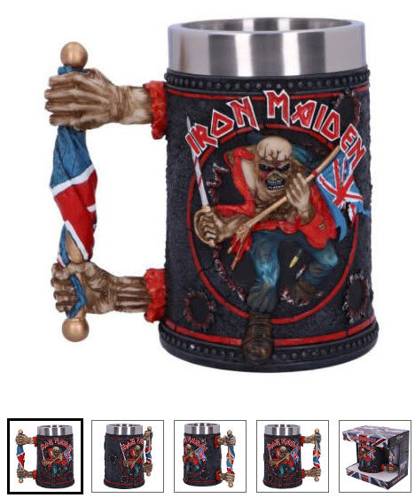 IRON MAIDEN - TROOPER TANKARD