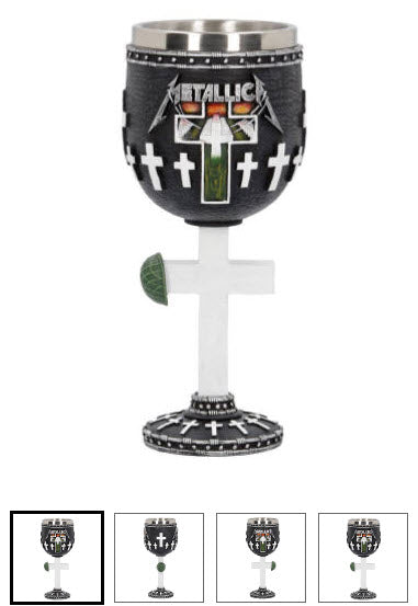 METALLICA - MASTER OF PUPPETS GOBLET