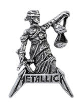 METALLICA - JUSTICE FOR ALL ENAMEL