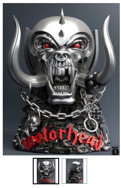 MOTORHEAD - WARPIG ROCK STATUE
