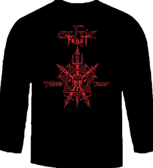 CELTIC FROST - LOGO LONG SLEEVE TEE SHIRT