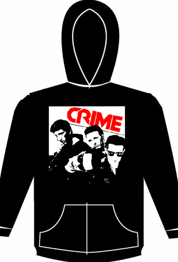 CRIME - BAND HOODIE SWEATSHIRT