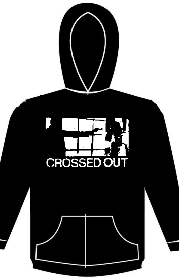CROSSED OUT - GUNMAN HOODIE SWEATSHIRT