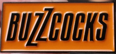 BUZZCOCKS - BUZZCOCKS (RECTANGLE) ENAMEL PIN BADGE