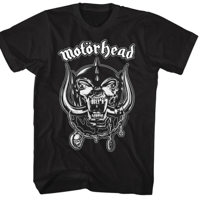 MOTORHEAD - SNAGGLETOOTH AND LOGO TEE SHIRT