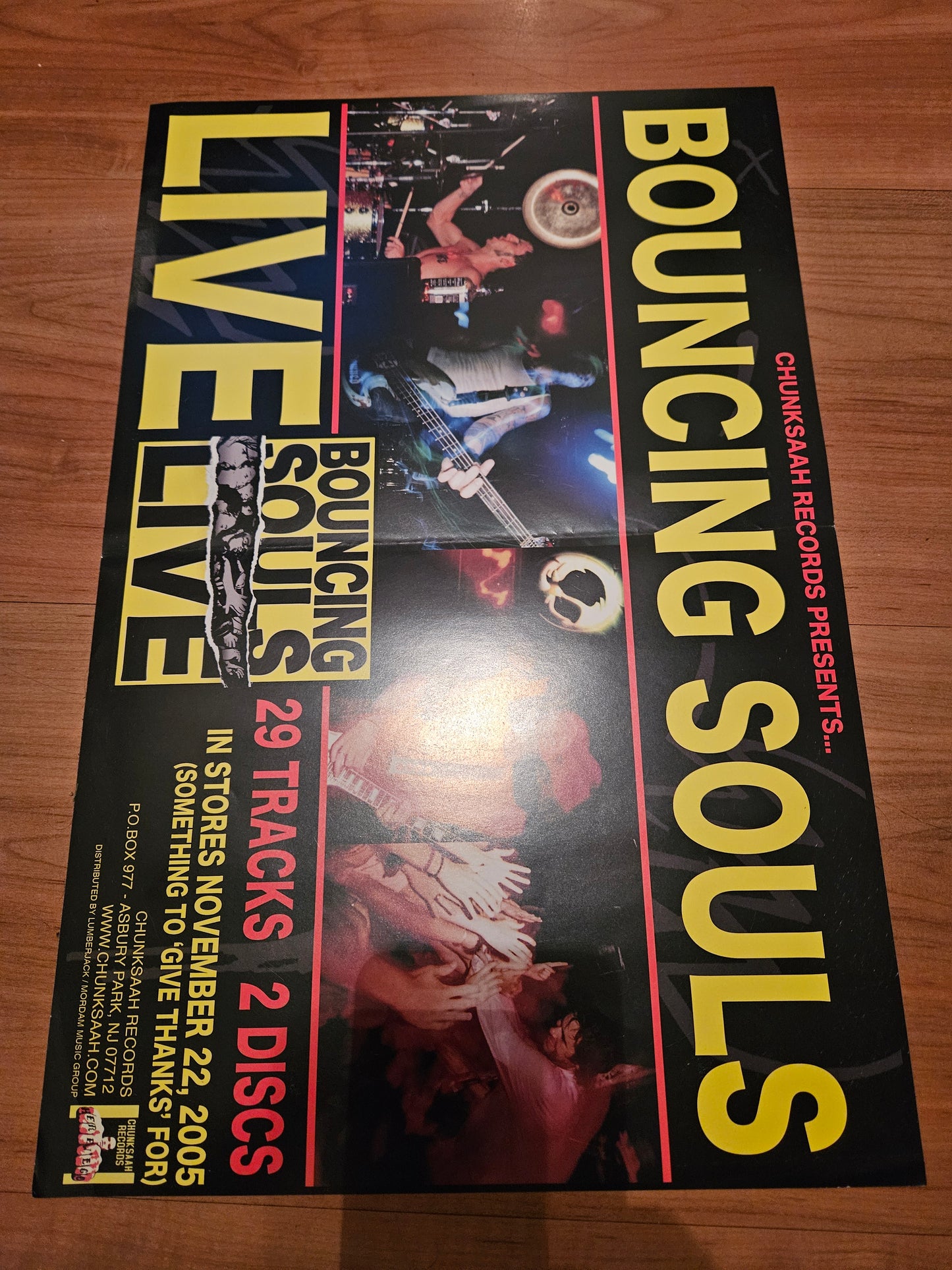 BOUNCING SOULS - LIVE POSTER