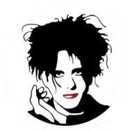 CURE - SMITH FACE #2 1" BUTTON
