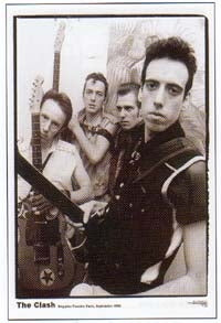 CLASH - BAND PICTURE 1" BUTTON