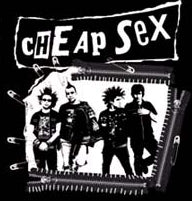 CHEAP SEX - BAND PICTURE 1" BUTTON