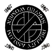 CRASS - ASYLUM 1" BUTTON