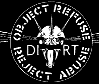DIRT - OBJECT REFUSE 1" BUTTON