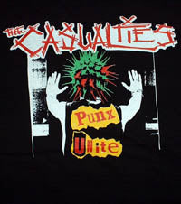 CASUALTIES - PUNK UNITE 1" BUTTON