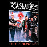 CASUALTIES - ON THE FRONT LINE 1" BUTTON