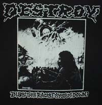 DESTROY - BURN 1" BUTTON