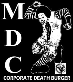 MDC - CORPORATE DEATH BURGER PATCH