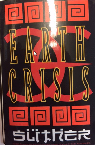 EARTH CRISIS - SLITHER STICKER
