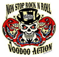 VINCE RAY STICKER - VOODOO ACTION STICKER