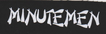 MINUTEMEN - MINUTEMEN PATCH