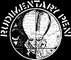 RUDIMENTARY PENI - CRASS LOGO 1" BUTTON