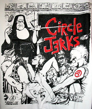 CIRCLE JERKS - SCHOOL 1" BUTTON
